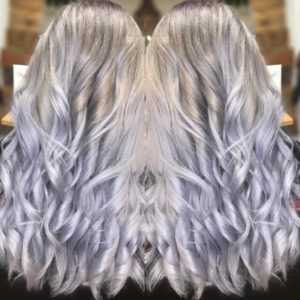 silver balayage