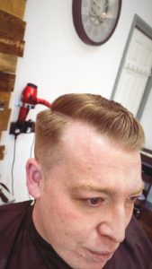 classic barbered cut